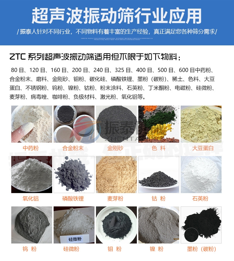 磷酸鐵超聲波振動(dòng)篩行業(yè)應(yīng)用